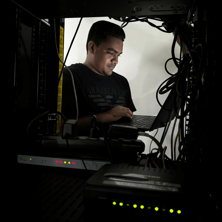 Daniel Garnauth at TeleSupport